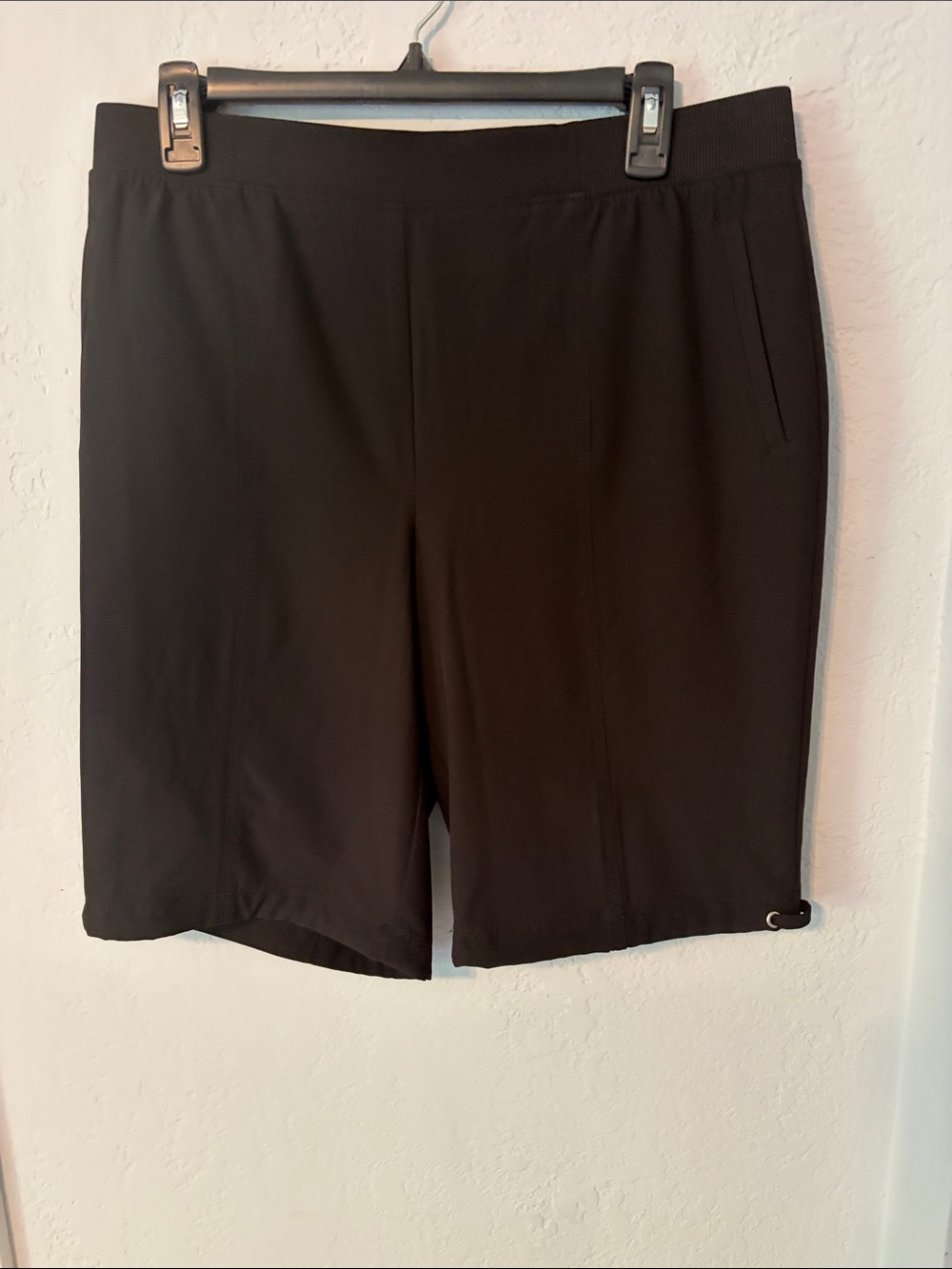 Chico’s Women’s Athletic Bermuda Shorts - Black